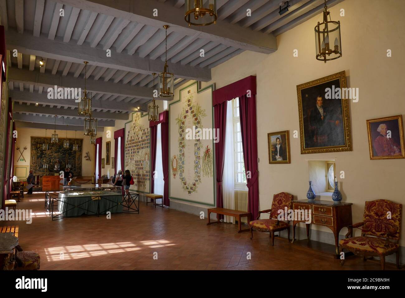 Schloss Marechal Vauban, Bazoche, Nièvre, Morvan, Region Bourgogne Franche-Comté, Frankreich Stockfoto