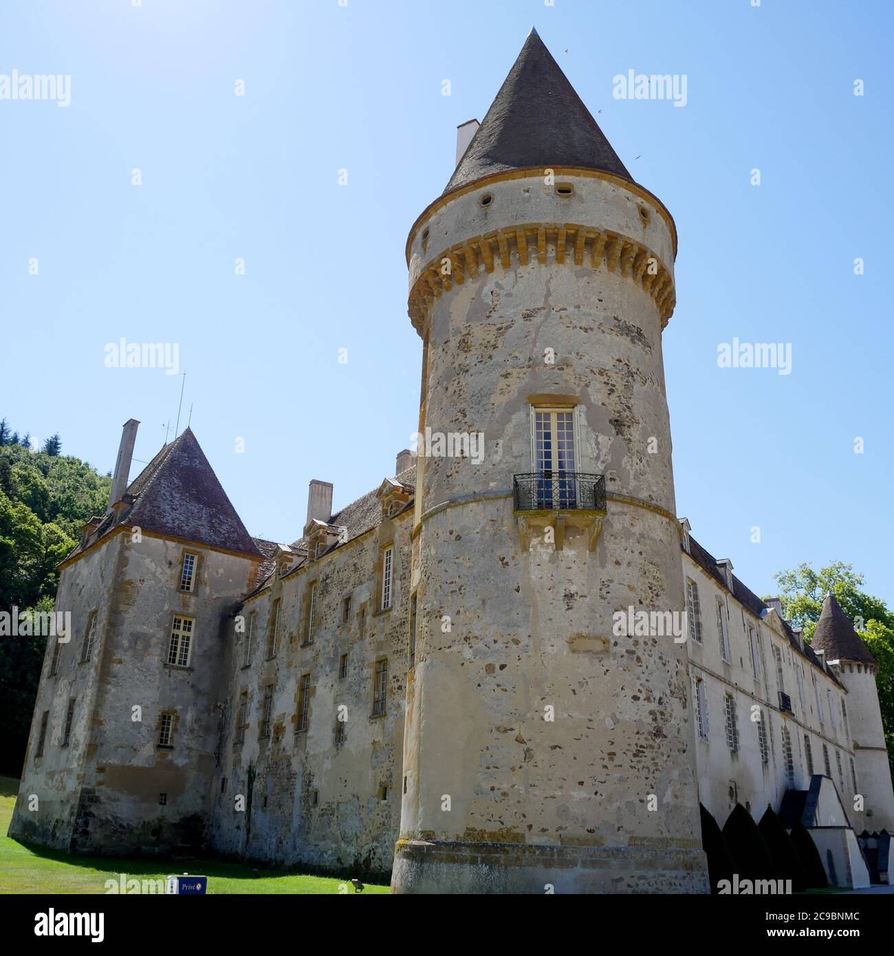 Schloss Marechal Vauban, Bazoche, Nièvre, Morvan, Region Bourgogne Franche-Comté, Frankreich Stockfoto