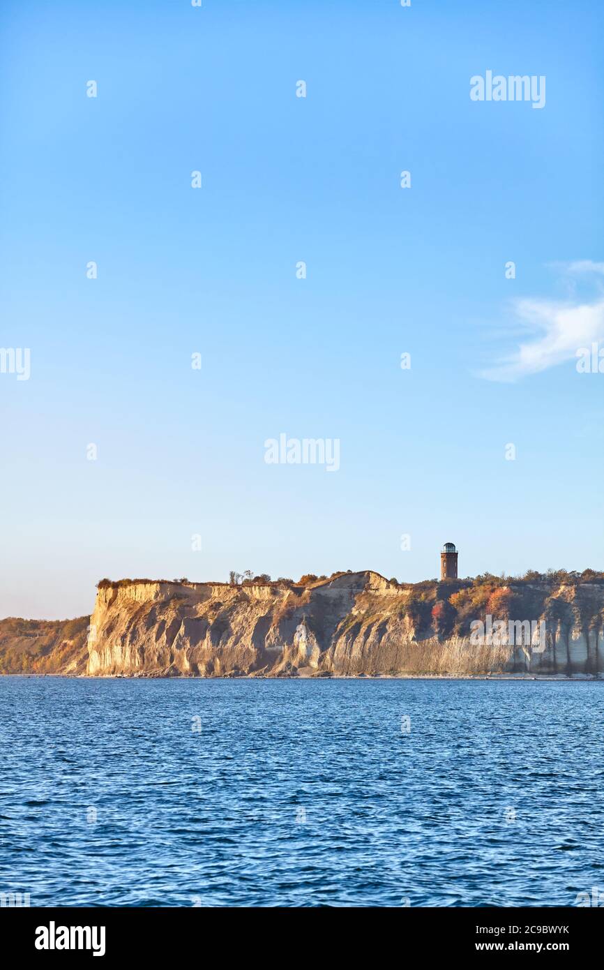 Insel Rügen Kreidefelsen bei Sonnenaufgang, Deutschland. Stockfoto