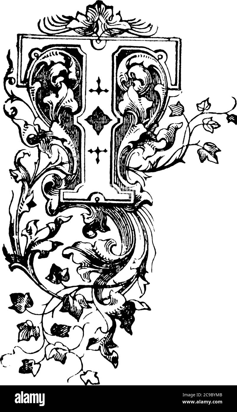 Ein Dekorieren von T-orientiertes Design, Vintage-Linienzeichnung oder Gravur Illustration. Stock Vektor