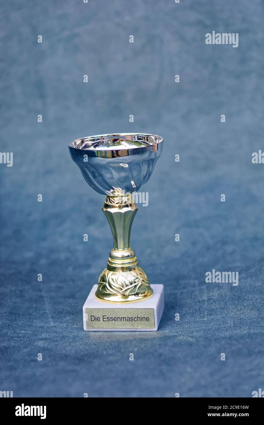 Fußball-Pokal Stockfoto