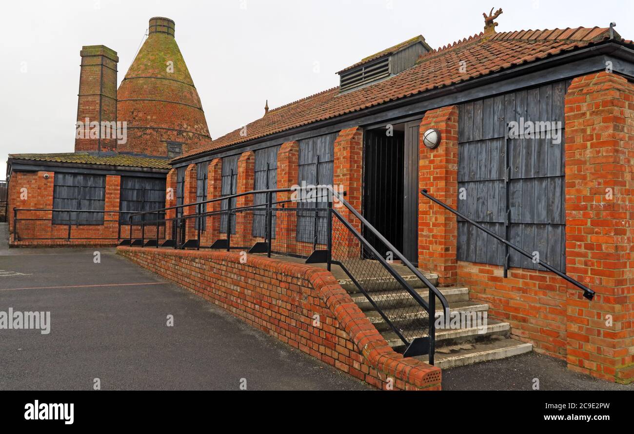 Somerset Brick and Tile Museum, East Quay Bridgwater, Somerset, England, Großbritannien, TA6 4DB Stockfoto