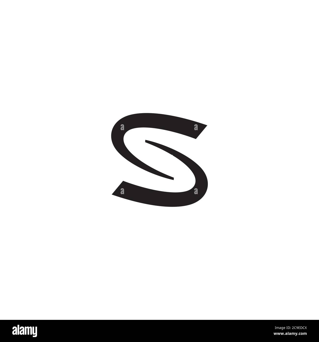 Letter S Logo / Icon Design Stock Vektor