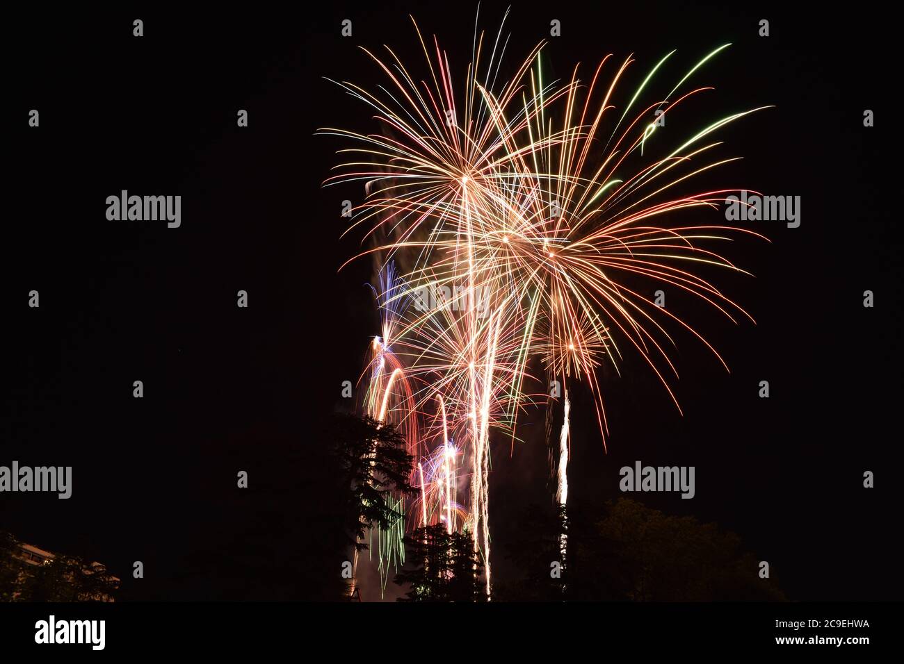 Nationalfeiertag juli 14 in Frankreich Stockfoto