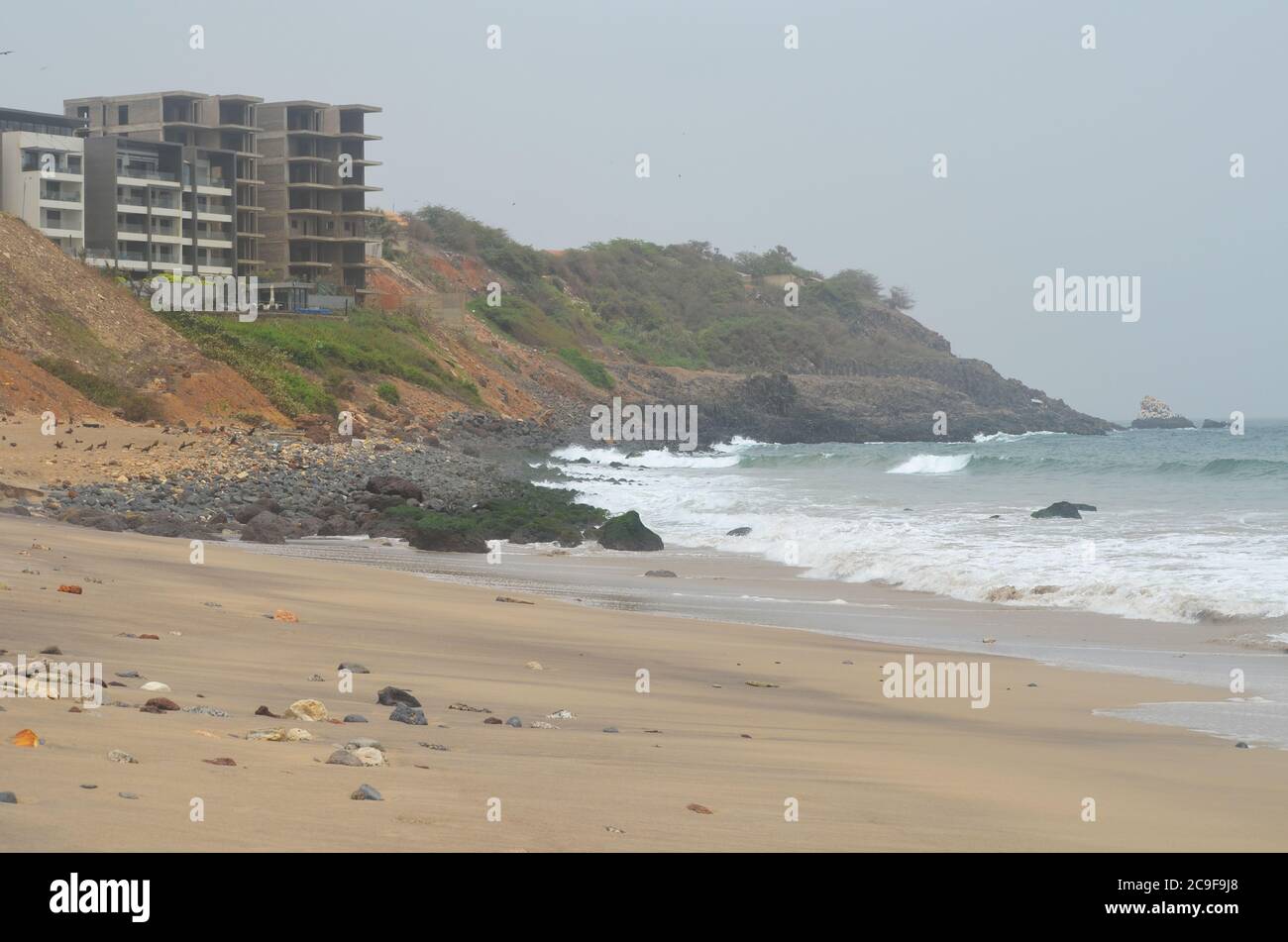 Öl-getriebener Bauboom in Dakar, Senegal Stockfoto