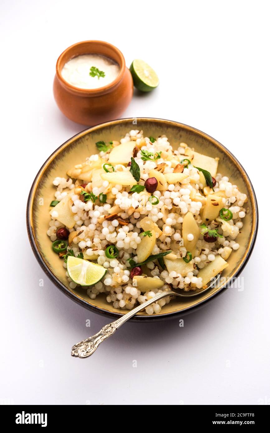 Tapioka Khichdi Stockfotos Und Bilder Kaufen Alamy