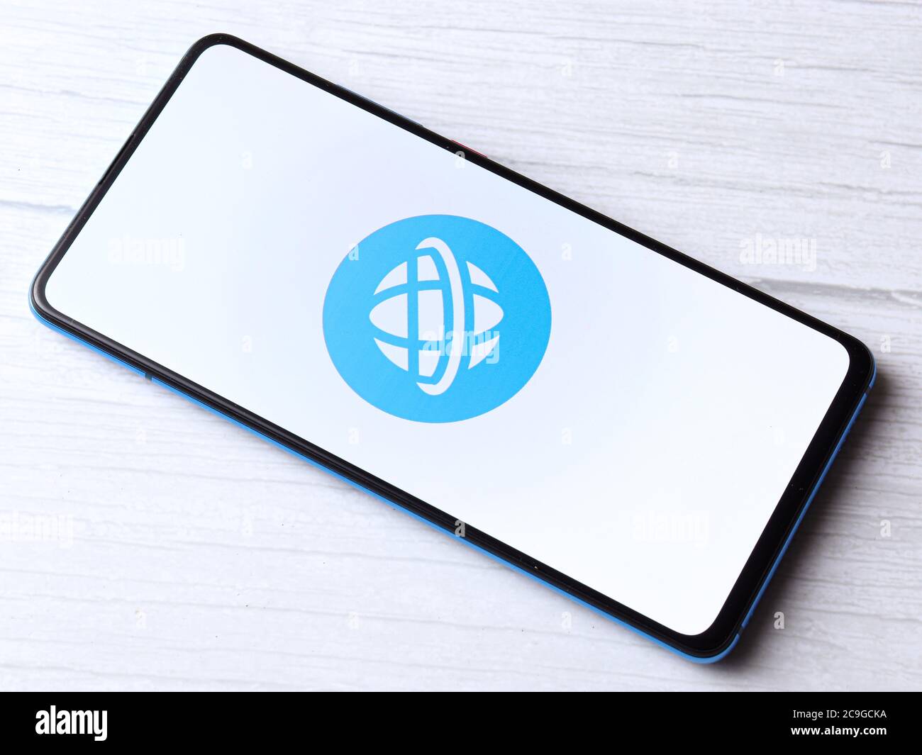 Assam, indien - 28. Juli 2020 : Jiobrowser ein schneller und sicherer indischer Webbrowser. Stockfoto