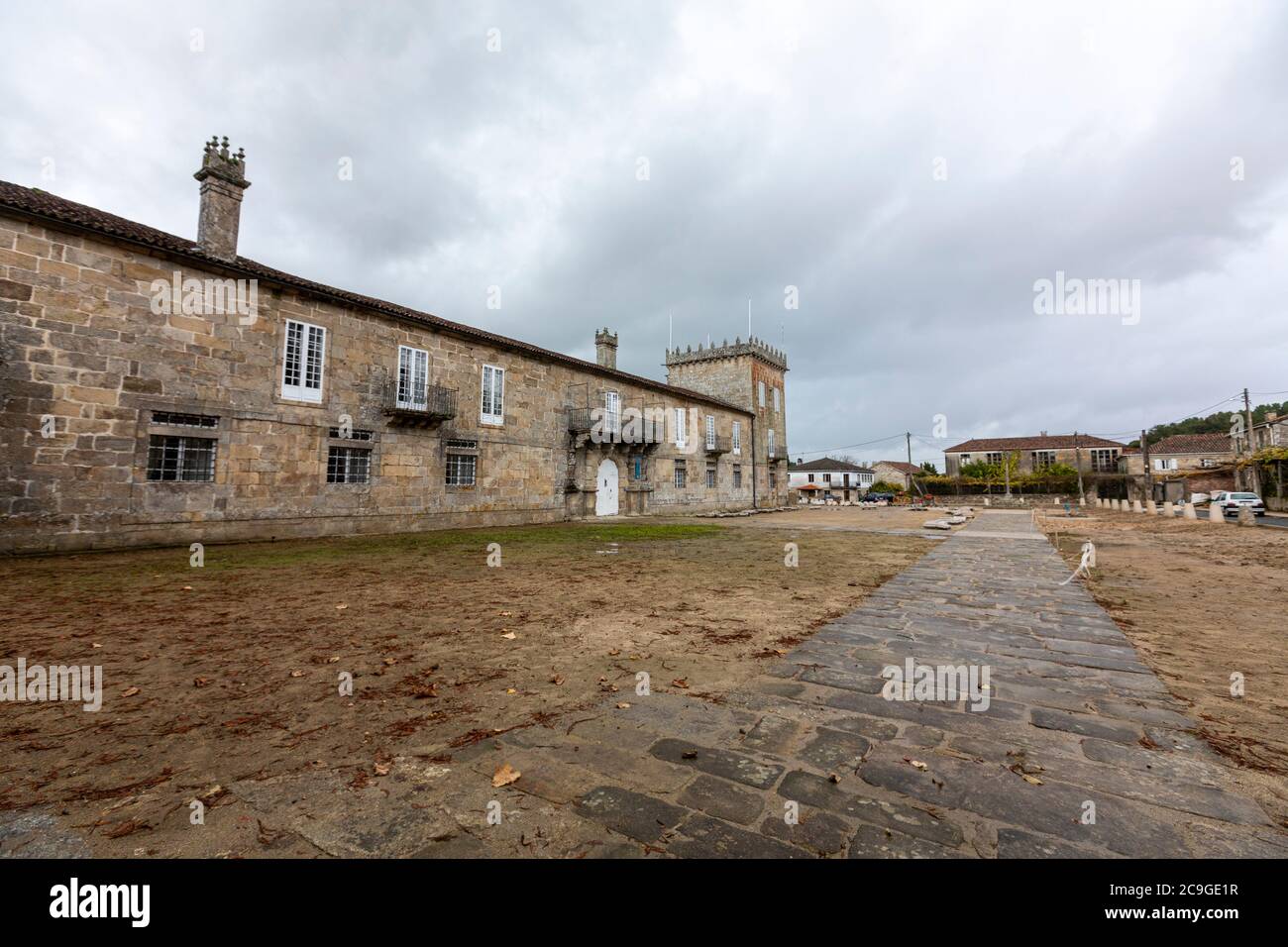 Pazo de Oca, A Estrada, Galicien, Spanien Stockfoto