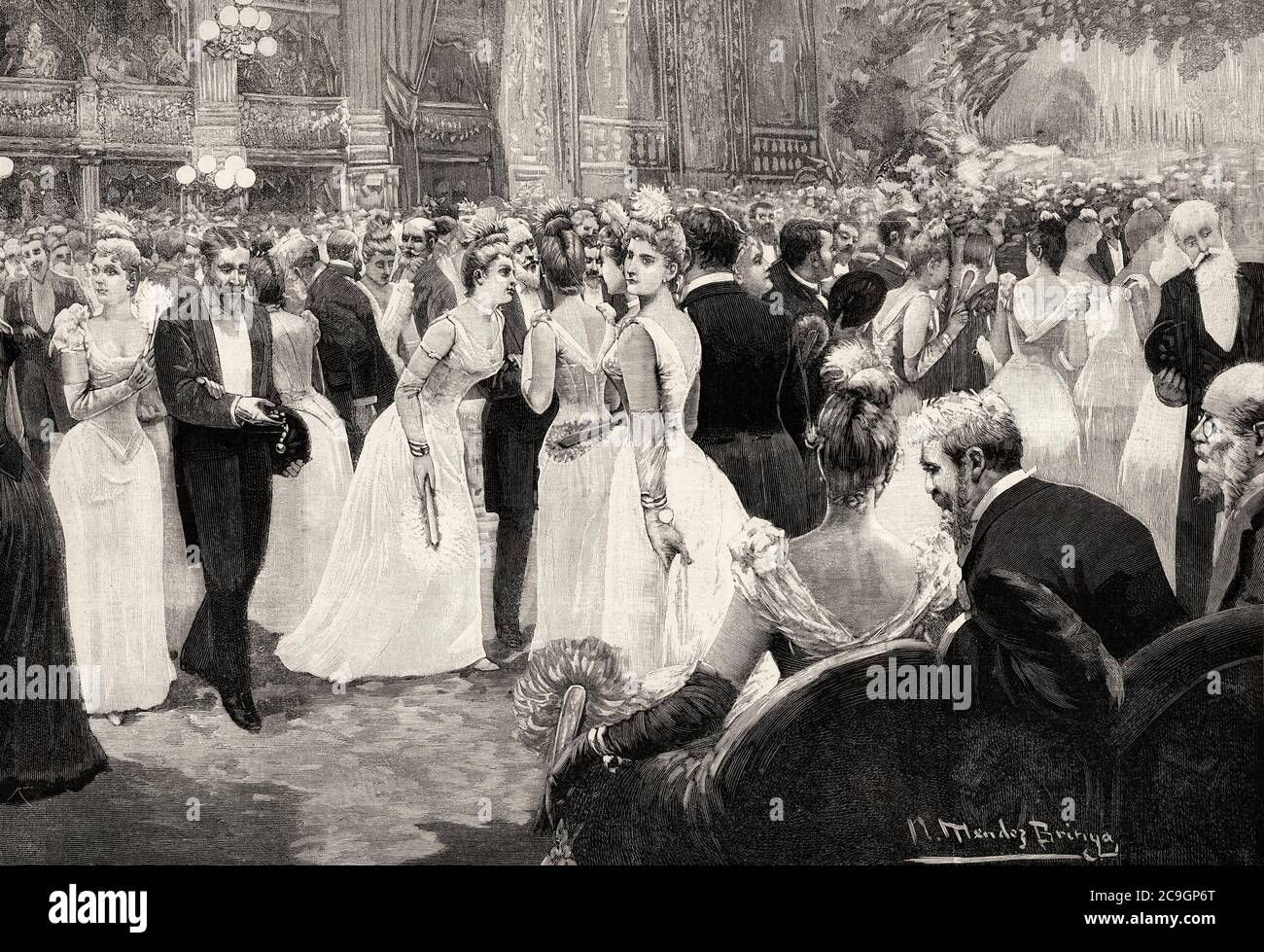 Feierlichkeiten im mai 1890 in madrid Fotos und Bildmaterial in hoher