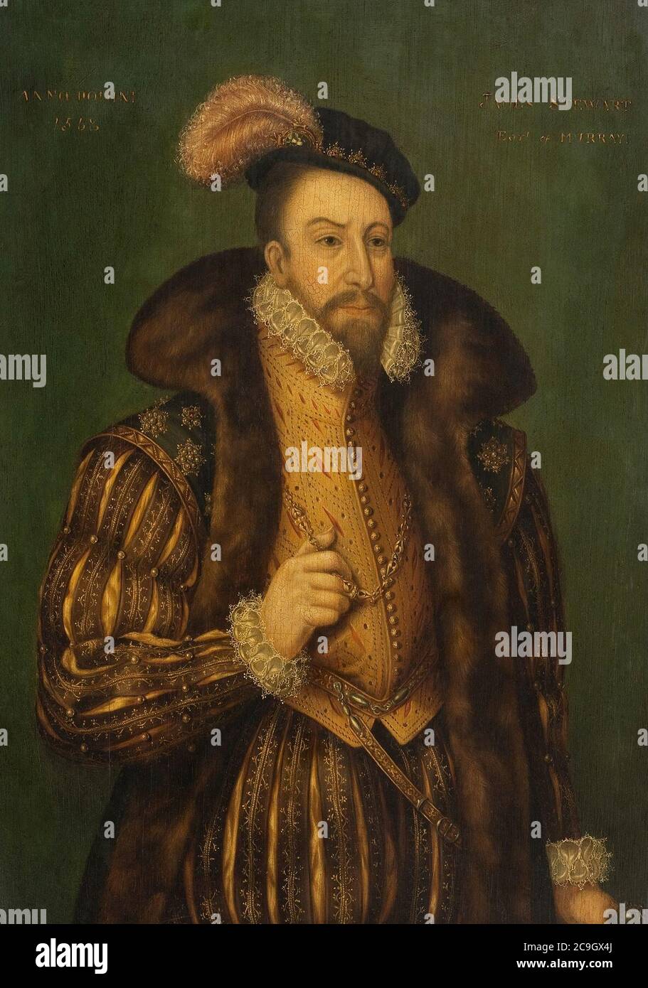 James Stewart (c. 1531-1570). Stockfoto