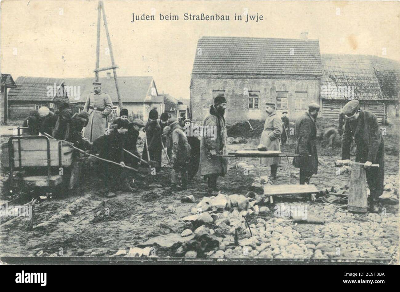 Iŭje Rynak. 86ўе Рынак (1917) (2). Stockfoto