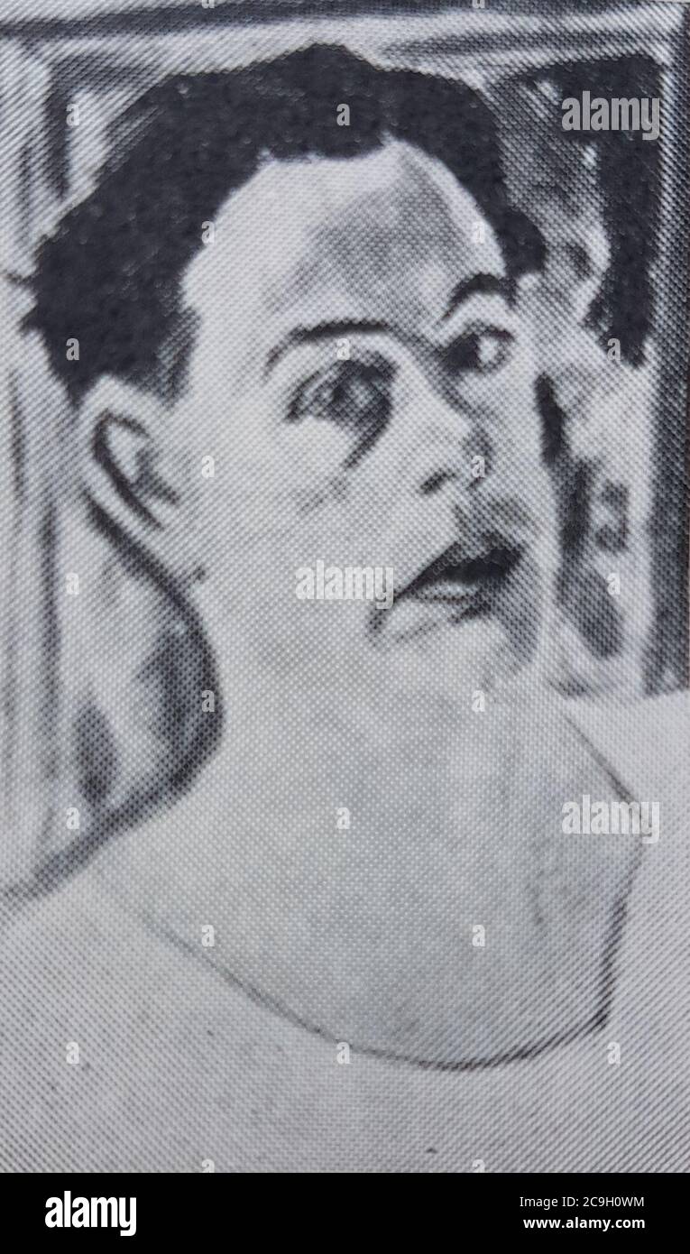 Ivan Nestius självporträtt. Stockfoto