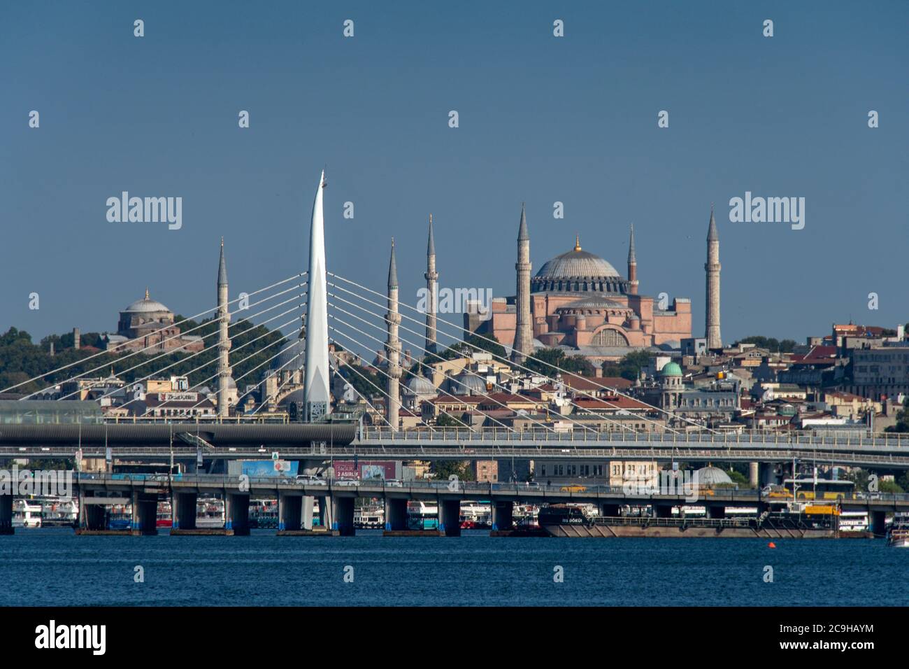 Die Hagia Sophia in Istanbul, Türkei Stockfoto