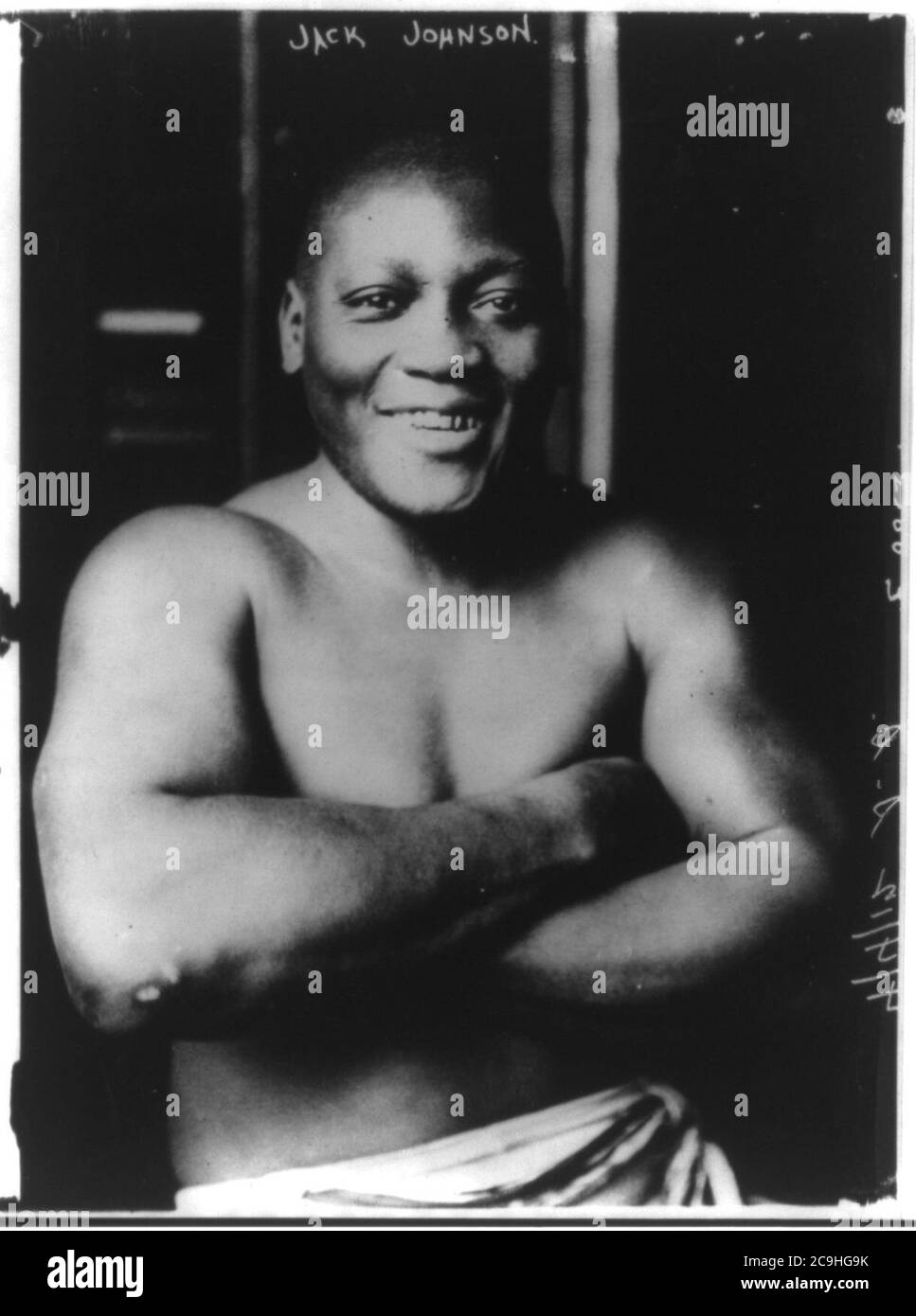Jack Johnson Stockfoto
