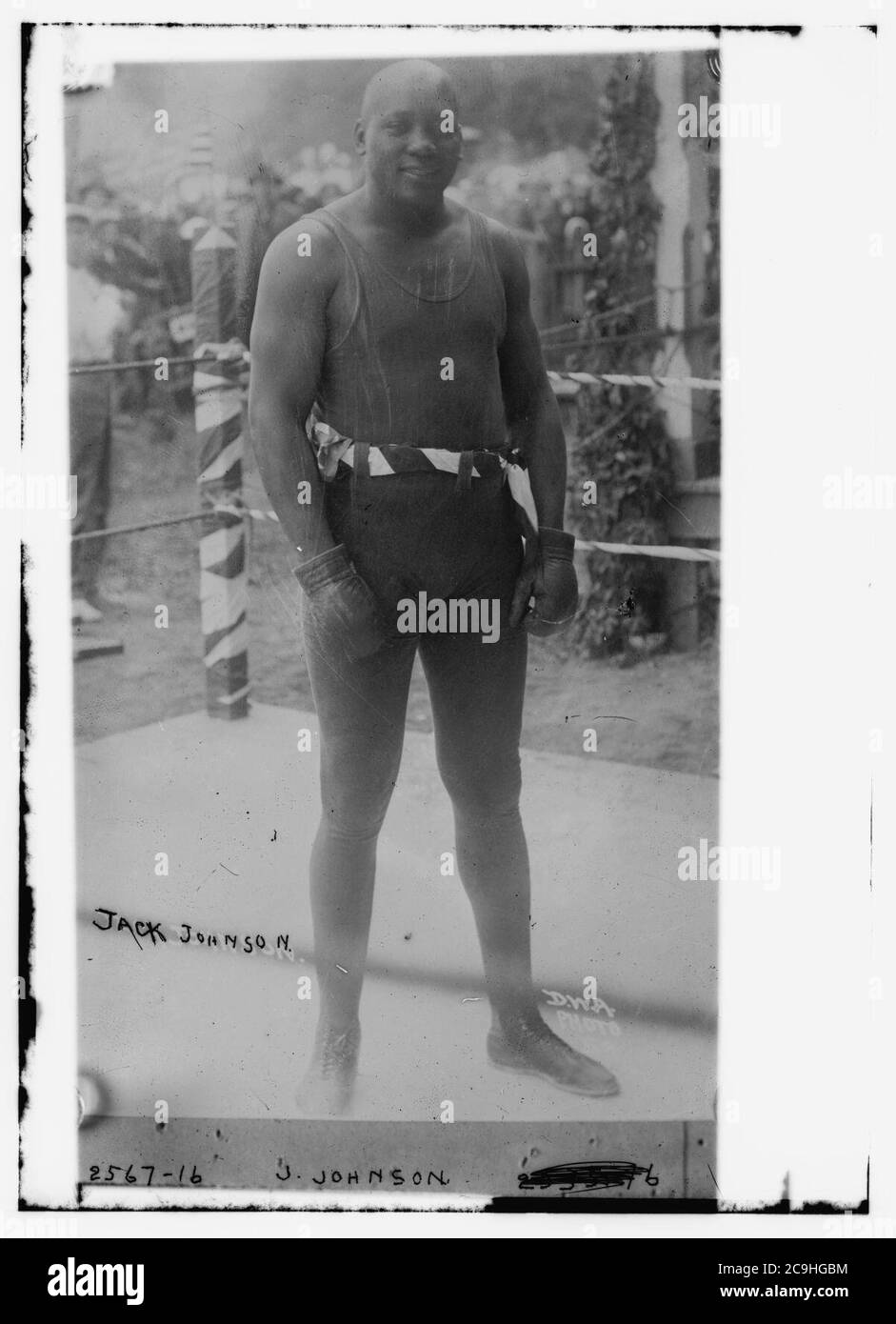 Jack Johnson Stockfoto