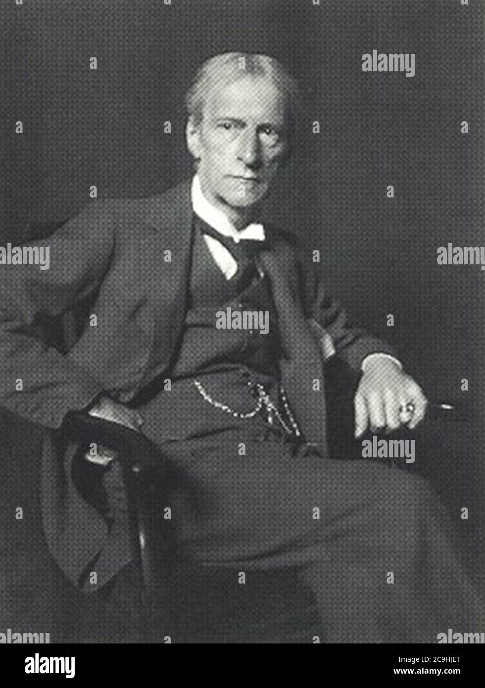 Jacob Hilsdorf - Hubert Herkomer 1909. Stockfoto