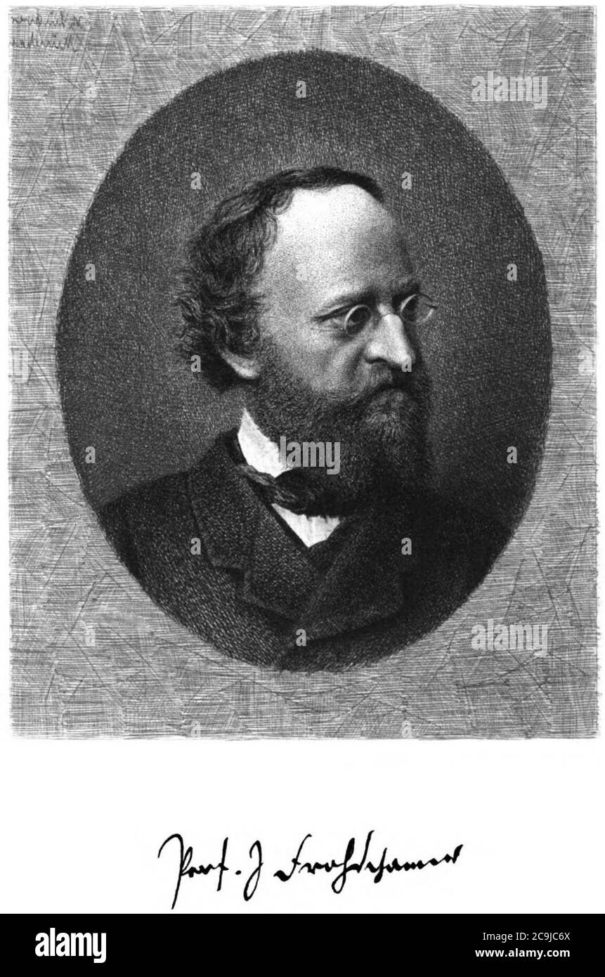 Jakob Frohschammer (1821-1893). Stockfoto