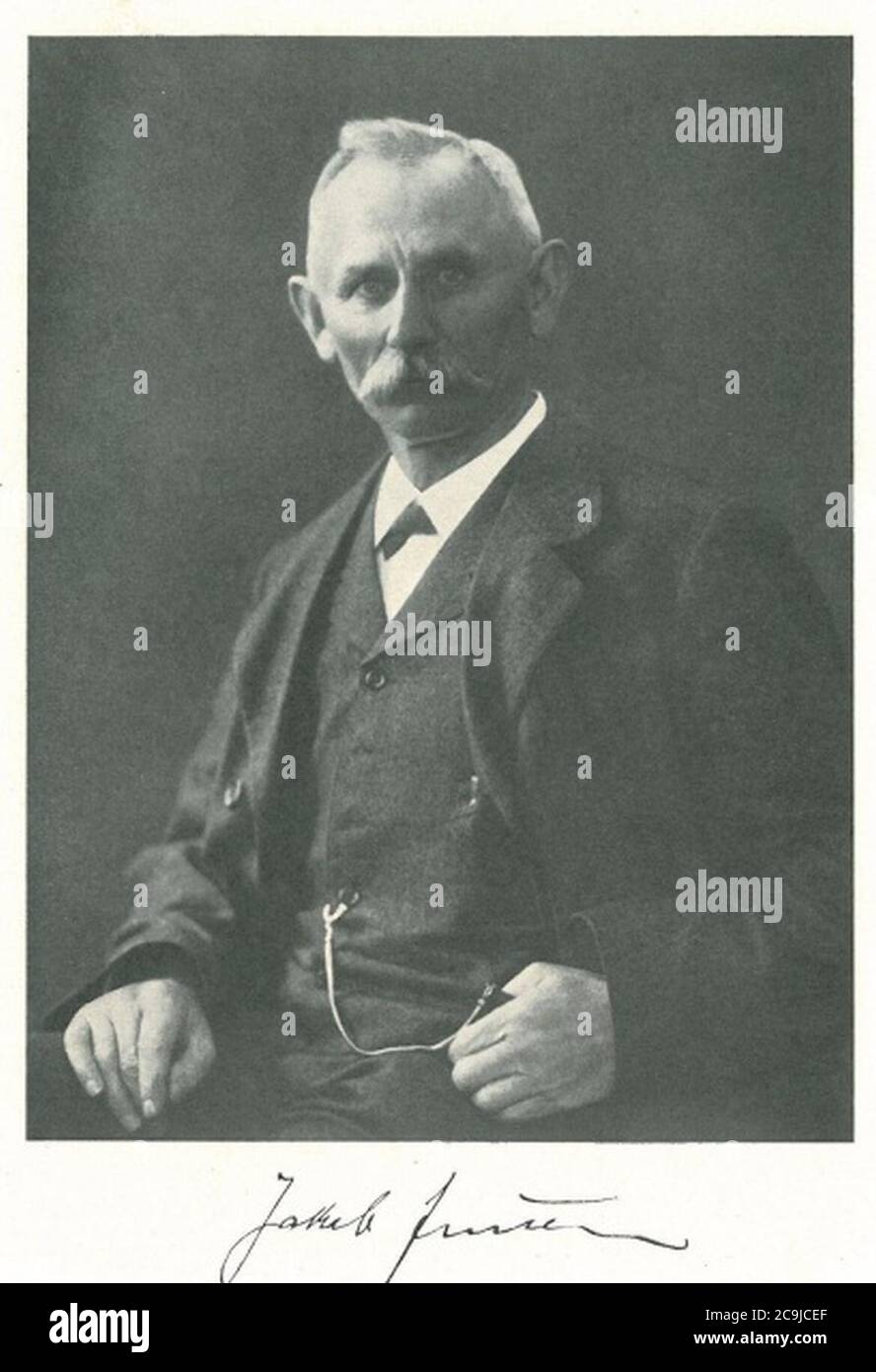 Jakob Jensen (1858-1942). Stockfoto