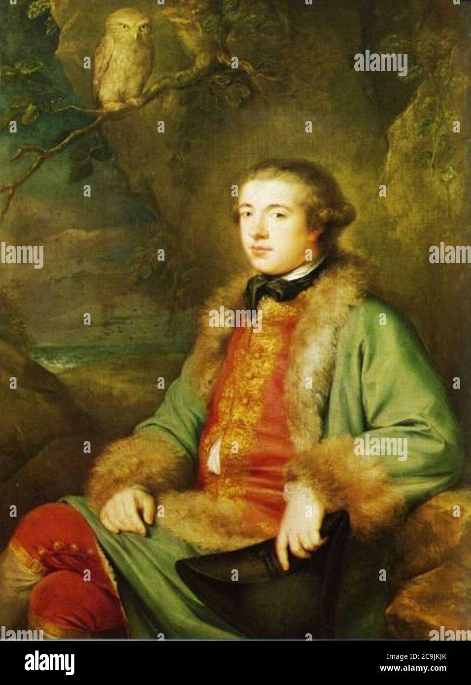 James Boswell. Stockfoto