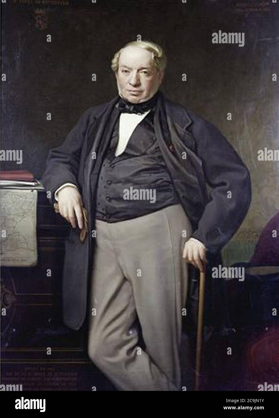 James de Rothschild (1792-1868). Stockfoto