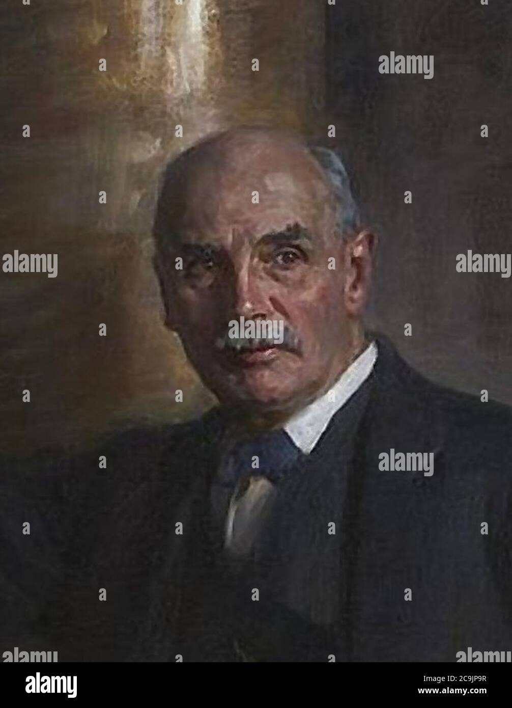 James Guthrie - George Nicoll Barnes - Detail. Stockfoto