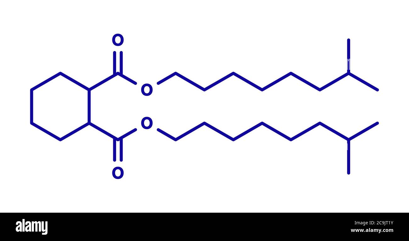 1,2CyclohexanDicarbonsäureDiisonylester (DINCH) WeichmacherMolekül