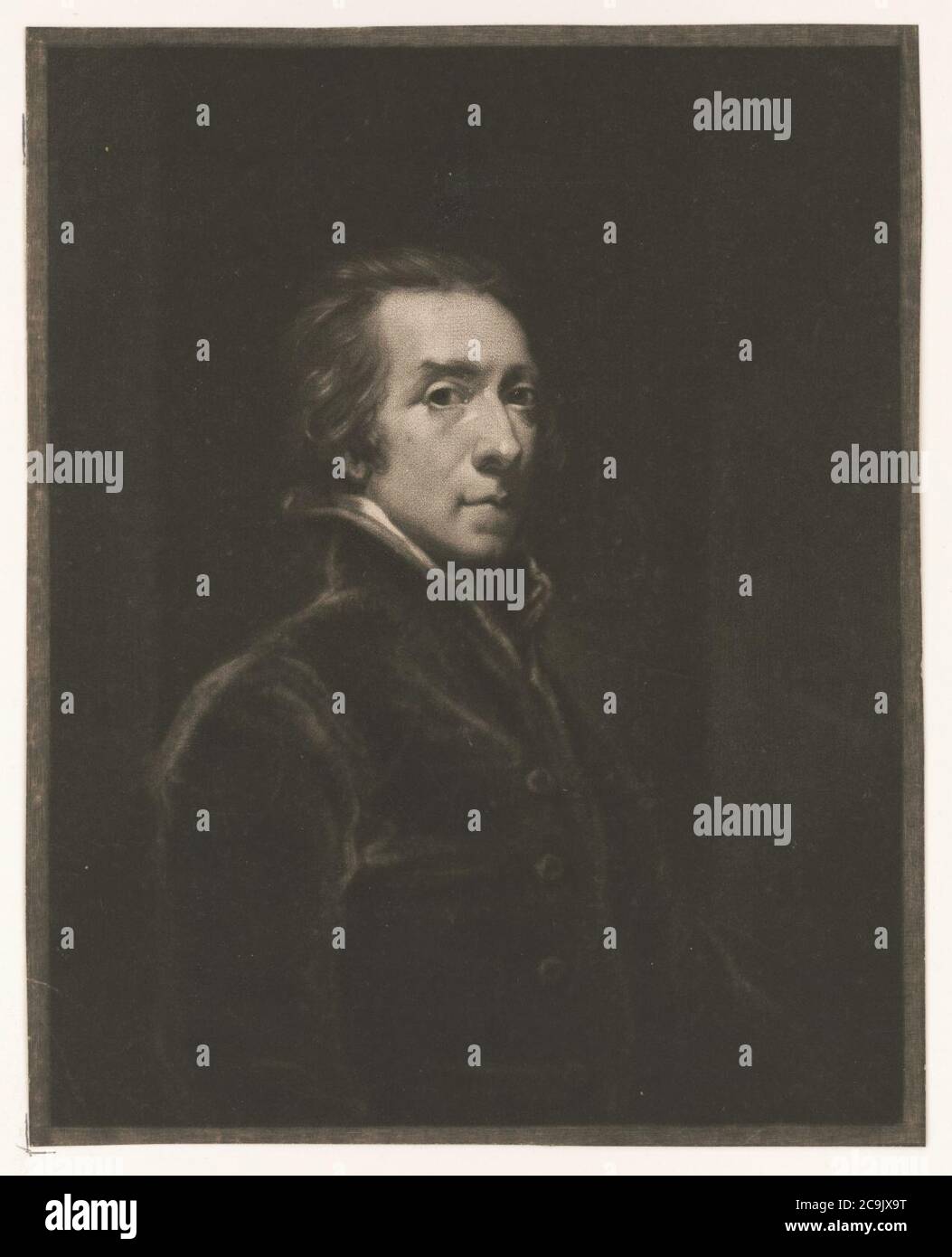 James Northcote, R.A. - S. W. Reynolds 1802. Stockfoto