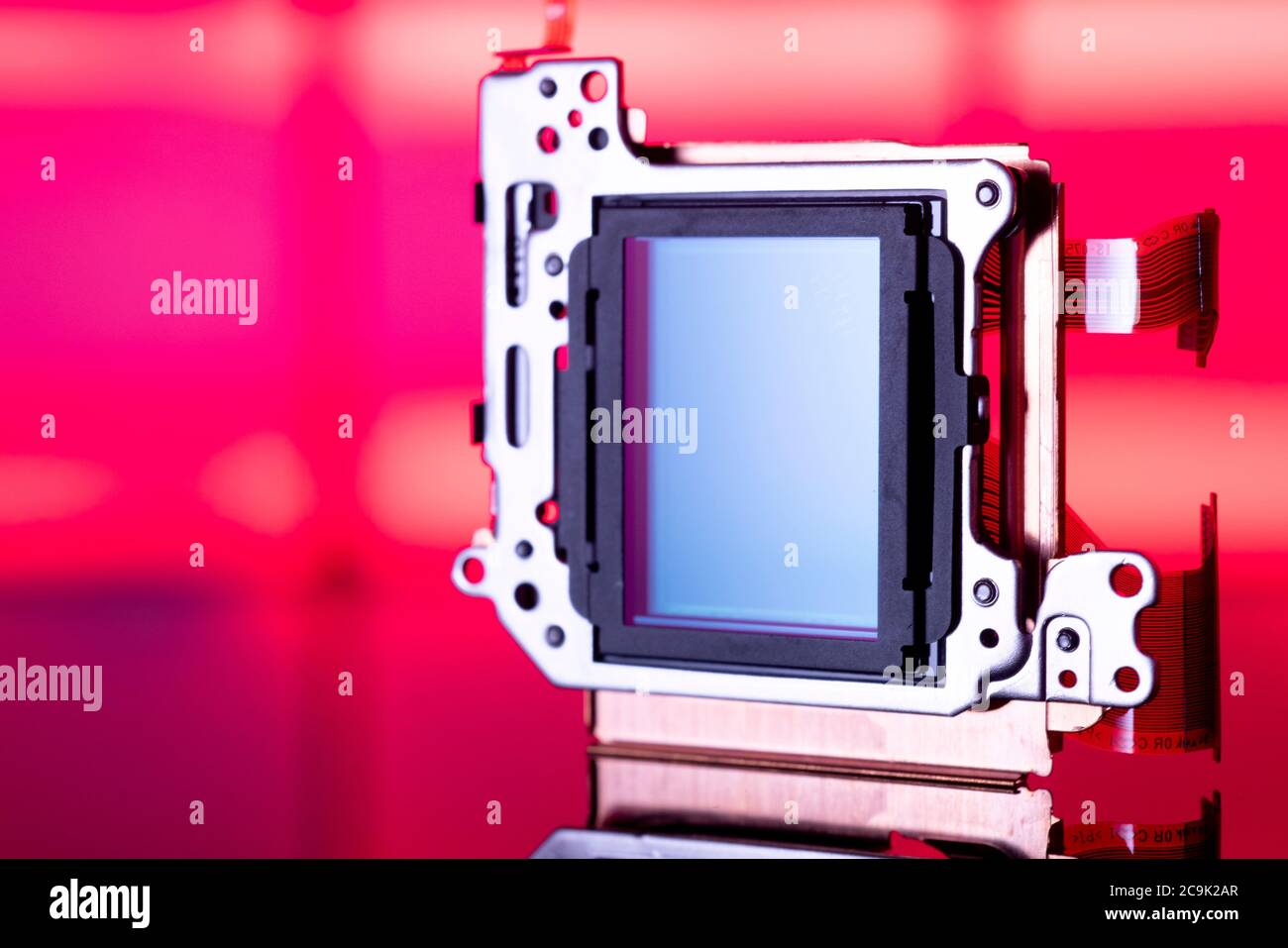 CMOS-Kamerasensor. Stockfoto