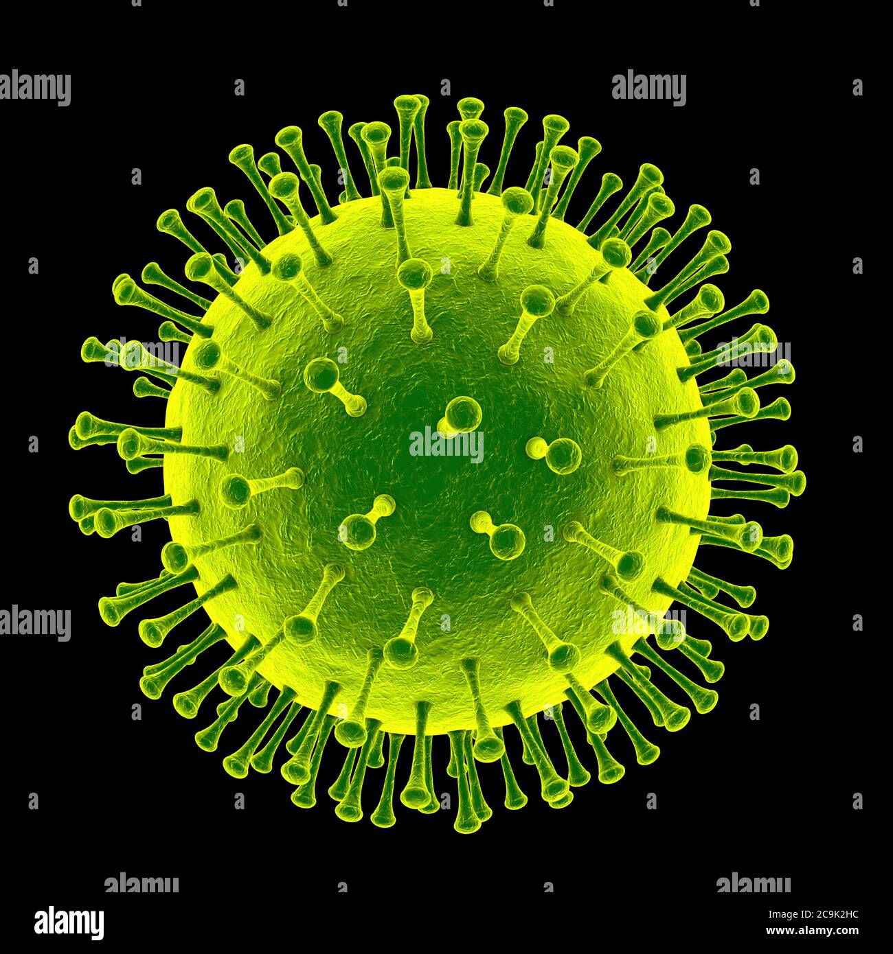 Virus, Computer Bild. Stockfoto