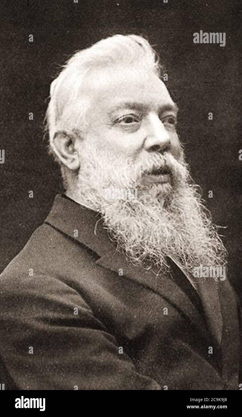 Jan Stobbaerts portret. Stockfoto