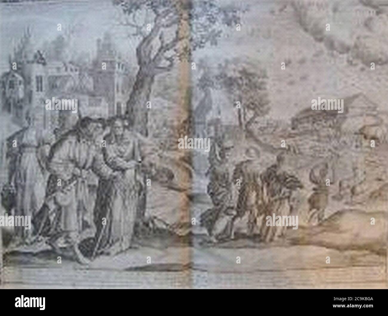 Jan van Londerseel - Noahs Arche. Stockfoto