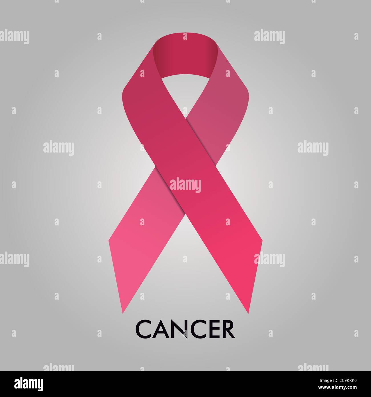 Cancer Ribbon Vector Design 10 Eps Illustration Stock Vektor