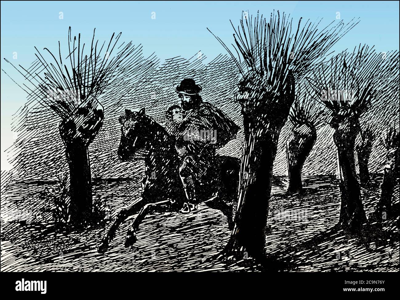 Erlkönig Von Johann Wolfgang Von Goethe www.alamy.de