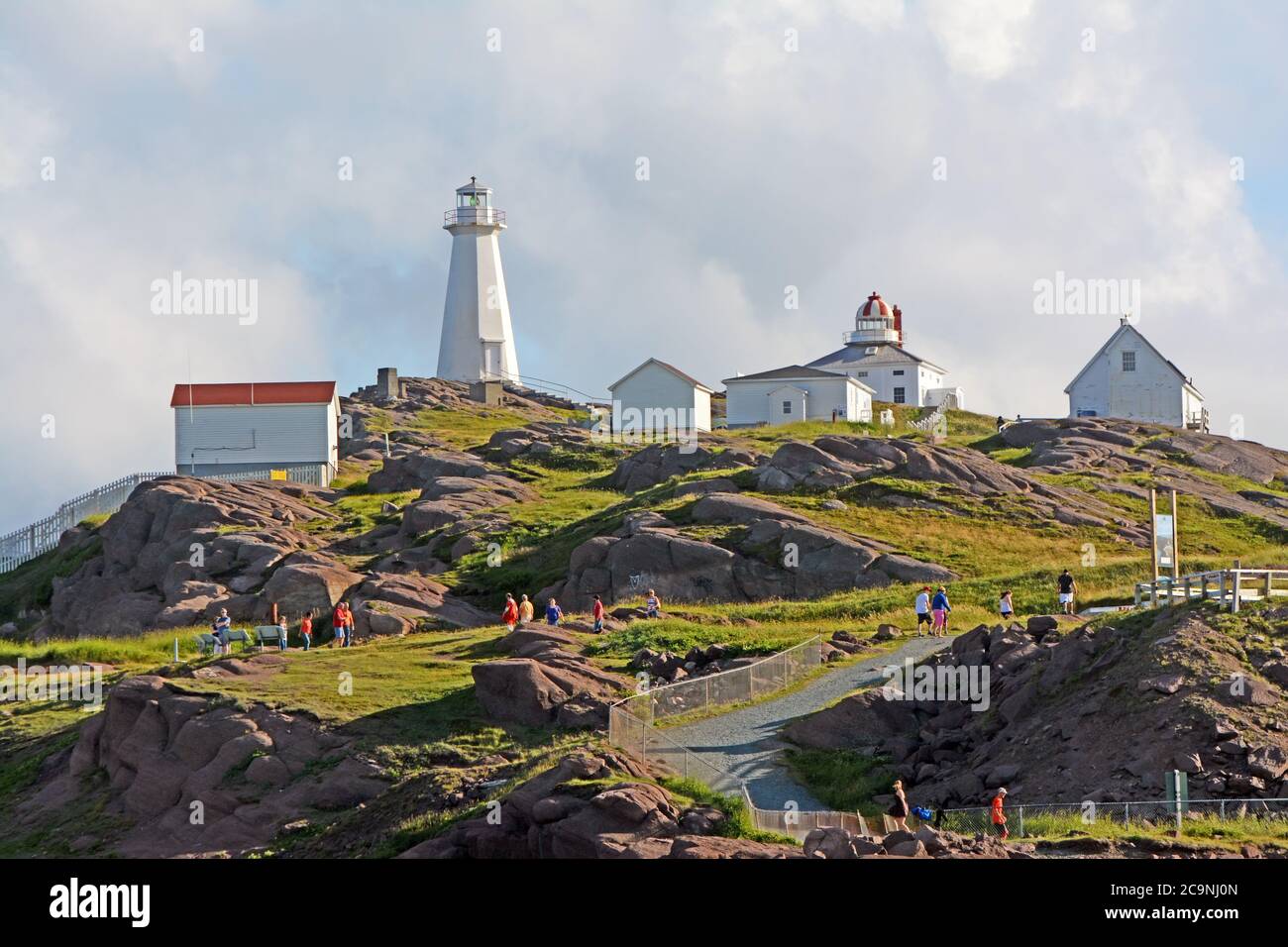 Cape Spear Leuchtturm, St. John's, Neufundland Stockfoto