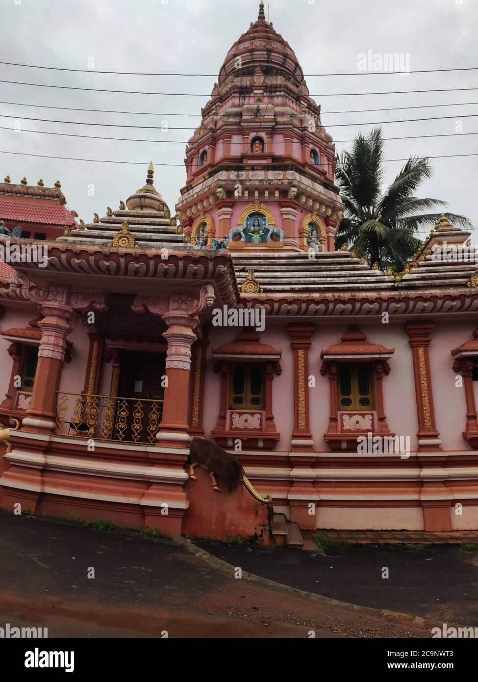 Hinduistische Tempel von Arpora Stockfoto