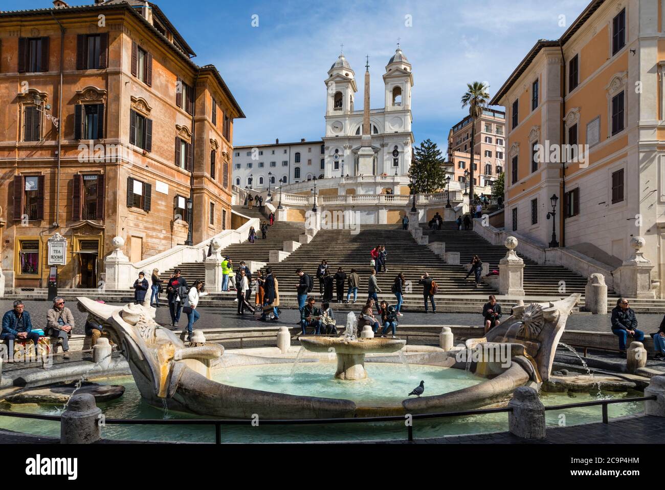 Die spanische Treppe, Rom, Italien Stockfoto