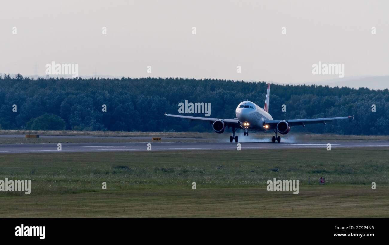 flugzeug, flieger, Avion, flughafen, düsenflieger, Aviation, luft, fliegen, landung Stockfoto