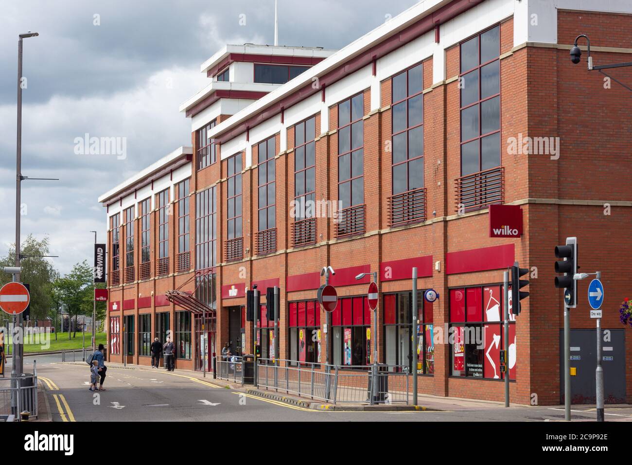 Wilko Einzelhandelsgeschäft, Clumber Street, Mansfield, Nottinghamshire, England, Großbritannien Stockfoto