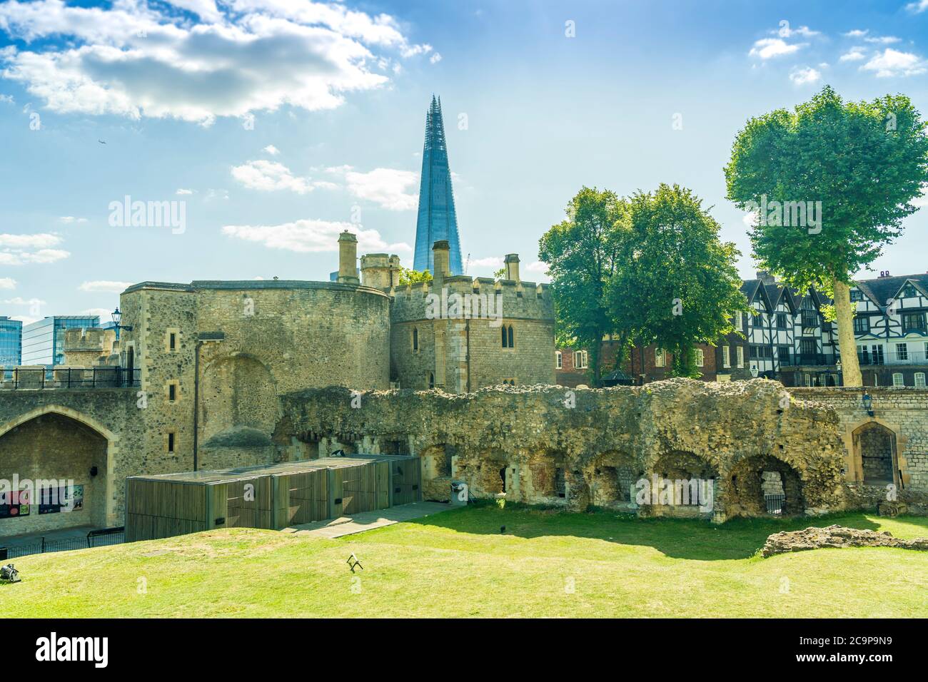 Eine typische Ansicht in London Stockfoto