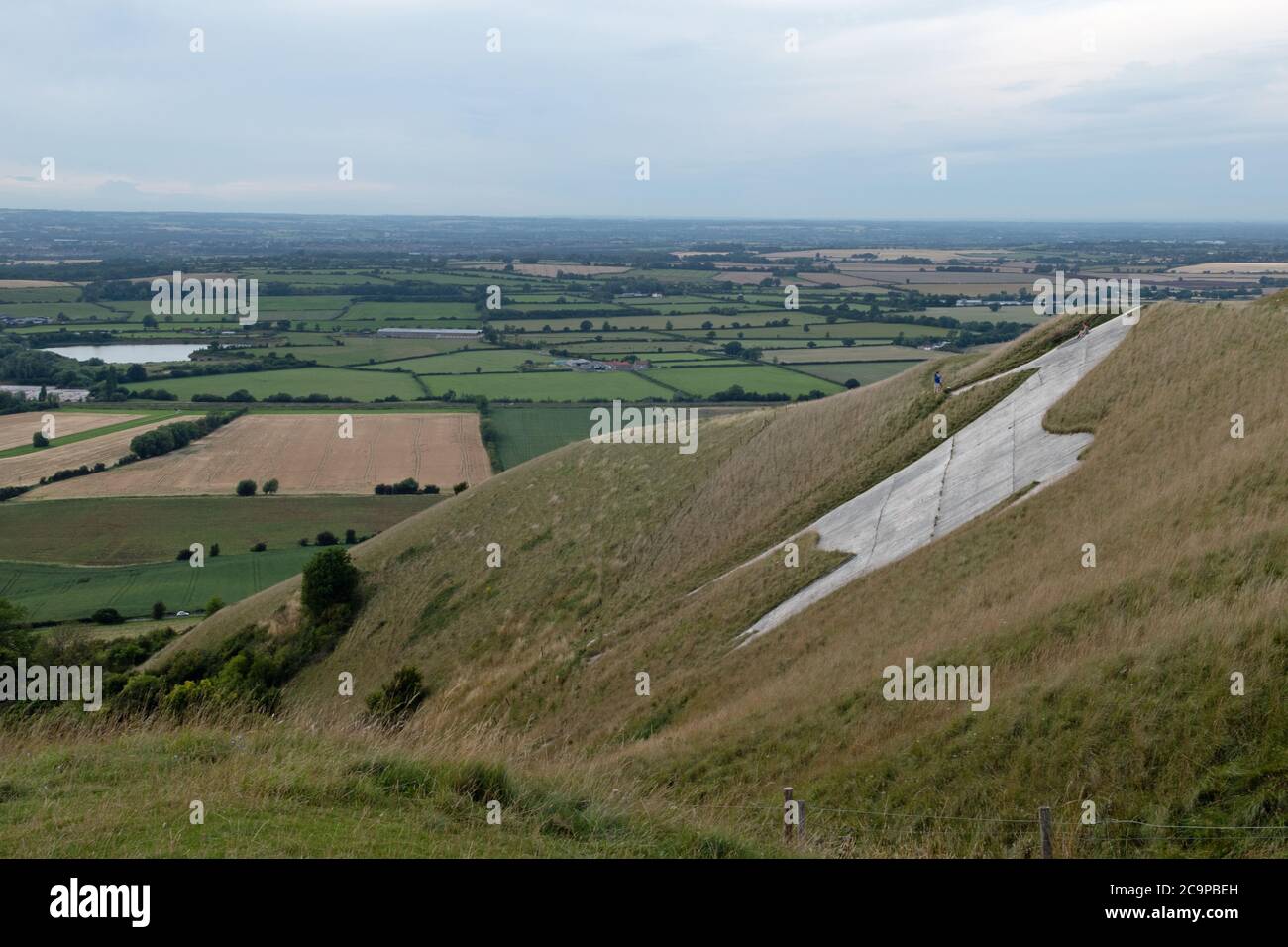 The Westbury White Horse, Wiltshire Stockfoto