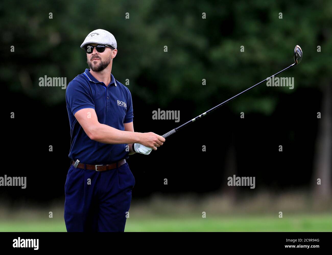 Schwedens Rikard Karlberg während des vierten Tages der Hero Open im Forest of Arden Marriott Hotel and Country Club, Birmingham. Stockfoto