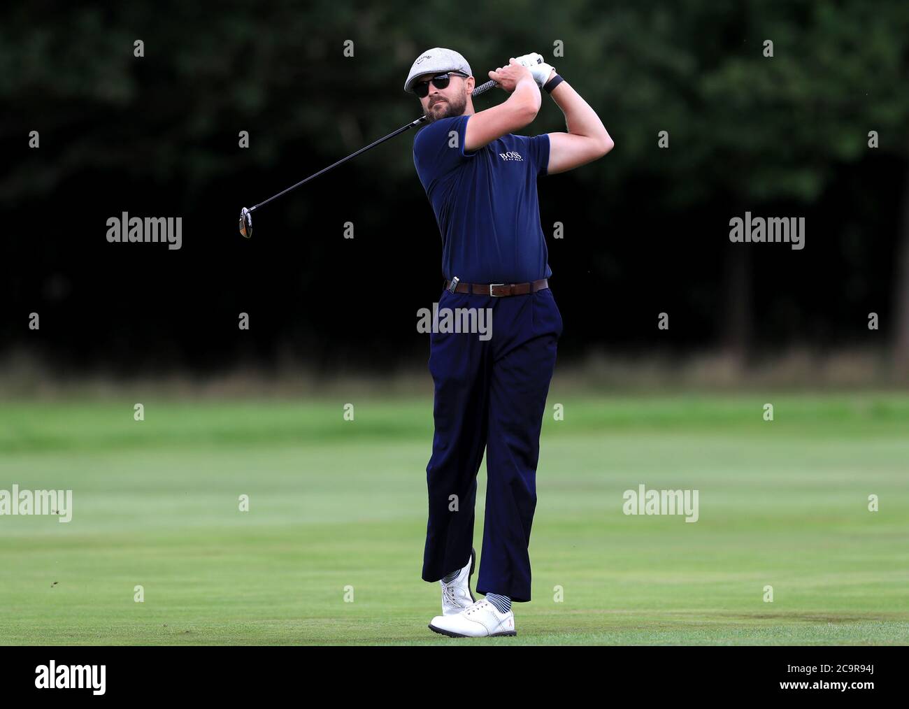 Schwedens Rikard Karlberg während des vierten Tages der Hero Open im Forest of Arden Marriott Hotel and Country Club, Birmingham. Stockfoto