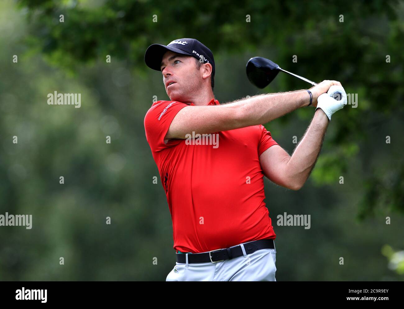 Der französische Julien Guerrier während des vierten Tages der Hero Open im Forest of Arden Marriott Hotel and Country Club, Birmingham. Stockfoto