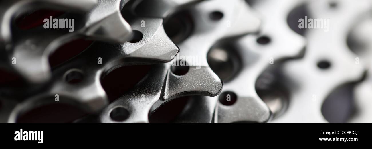 Chromfarbe des Fahrzeugteils Stockfoto