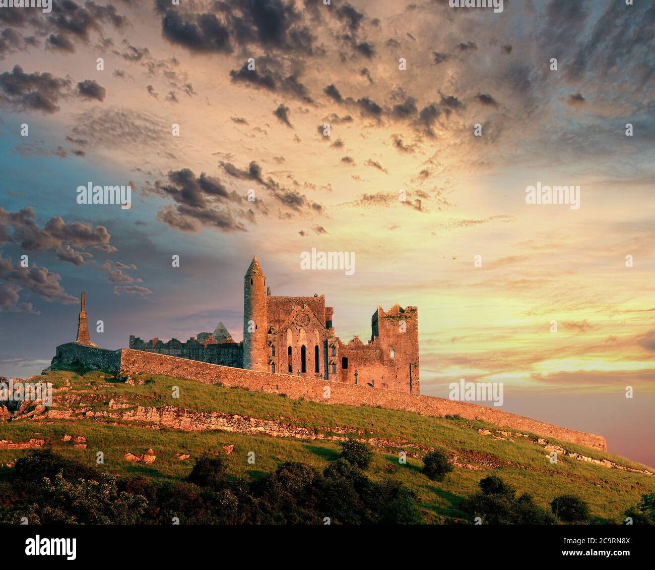 IE - CO. TIPPERARY: Rock of Cashel Stockfoto