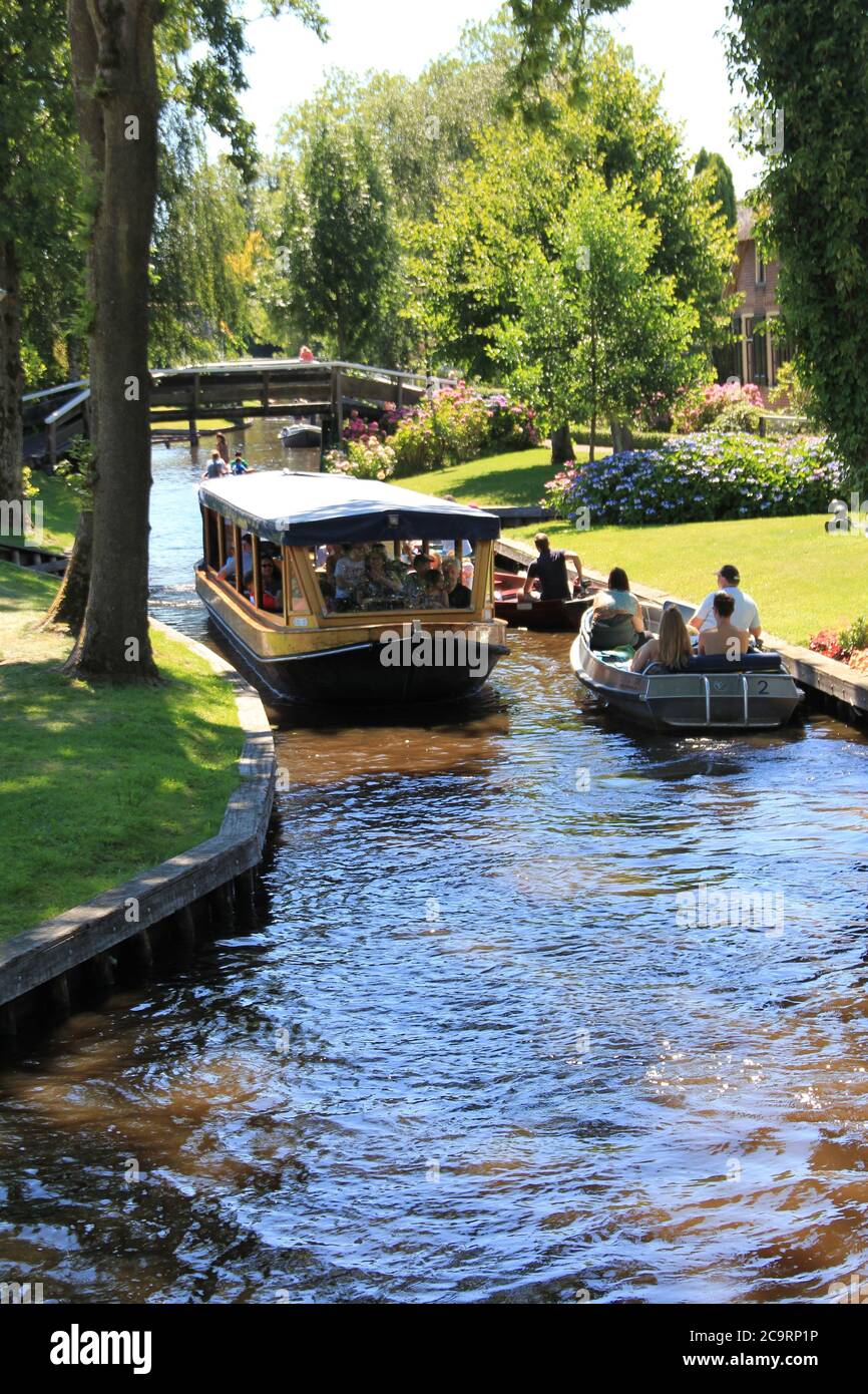 Giethoorn, Niederlande Stockfoto