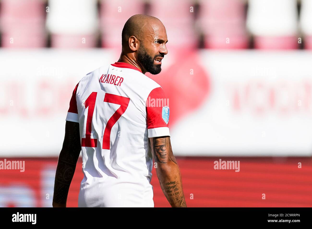 UTRECHT, FC Utrecht - AZ, 08-03-2020, Fußball, Freundschaftsspiel, Niederländische Eredivisie, Saison 2020-2021, Stadion de Galgenwaard, FC Utrecht Spieler Sean Klaiber Stockfoto
