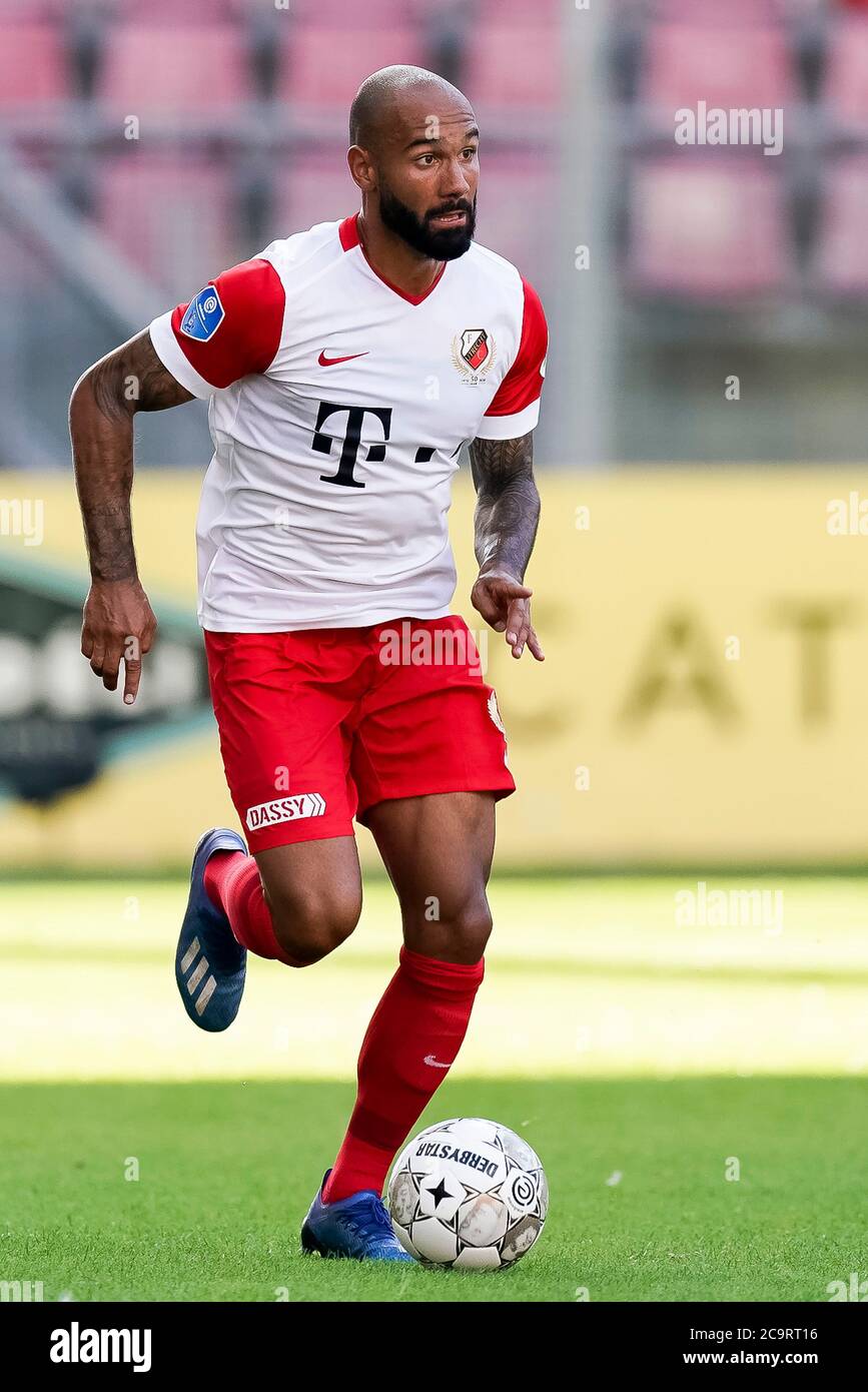 UTRECHT, FC Utrecht - AZ, 08-03-2020, Fußball, Freundschaftsspiel, Niederländische Eredivisie, Saison 2020-2021, Stadion de Galgenwaard, FC Utrecht Spieler Sean Klaiber Stockfoto