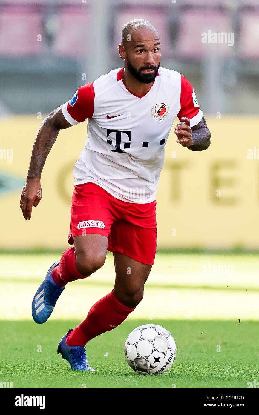 UTRECHT, FC Utrecht - AZ, 08-03-2020, Fußball, Freundschaftsspiel, Niederländische Eredivisie, Saison 2020-2021, Stadion de Galgenwaard, FC Utrecht Spieler Sean Klaiber Stockfoto