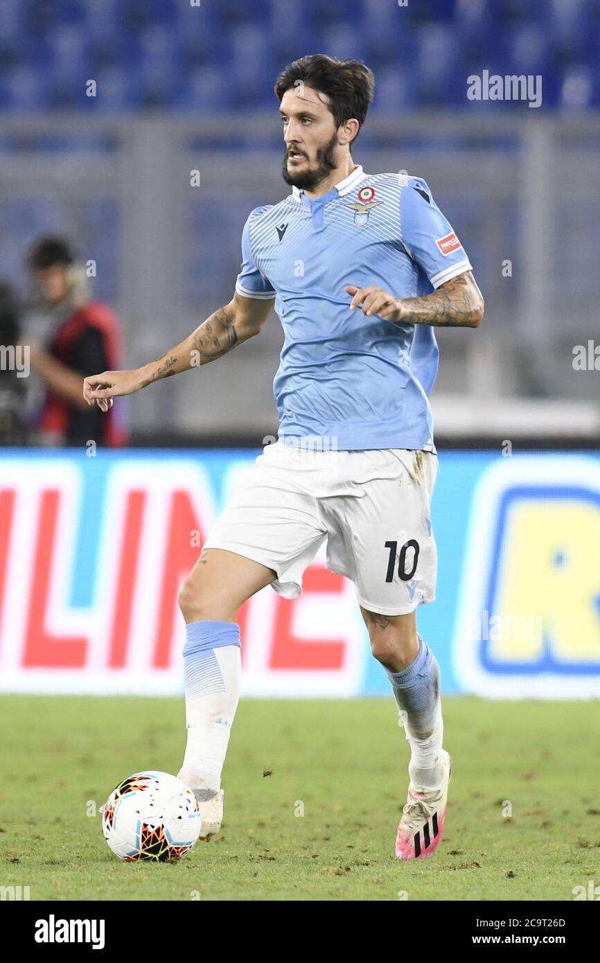 Rom, Italien. Juli 2020. Rom, Italien, 29 Jul 2020, Luis Alberto (SS Lazio) during Lazio vs Brescia - italian Serie A Soccer match - Credit: LM/Claudio Pasquazi Credit: Claudio Pasquazi/LPS/ZUMA Wire/Alamy Live News Stockfoto